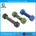 Alibaba China supplier carbon steel Hot dip galvanized HDG stud bolt